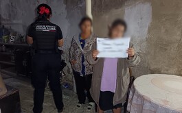 Uniformados acompañan a mujer desaparecida hasta su domicilio en Zapopan para reunirse con su suegra