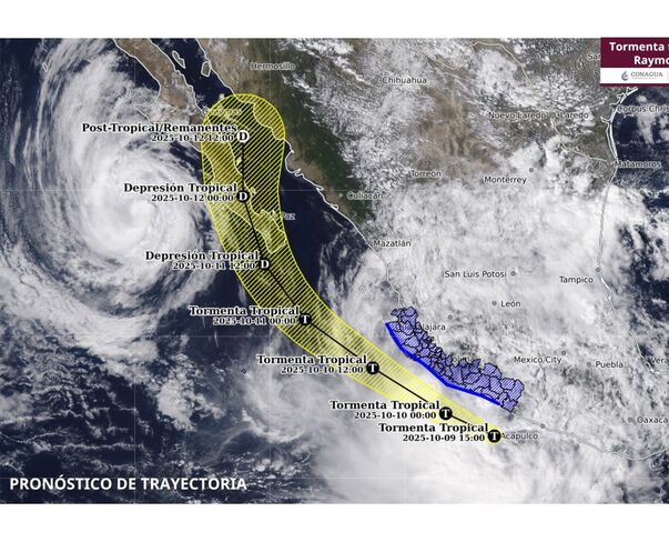 Trayectoria Tormenta Tropical Raymond Trayectoria Tormenta Tropical Raymond