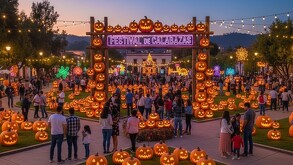 El Festival de calabazas en el Parque Bicentenario promete llenar de magia, misterio y enormes decoraciones de esta fruta naranja.
