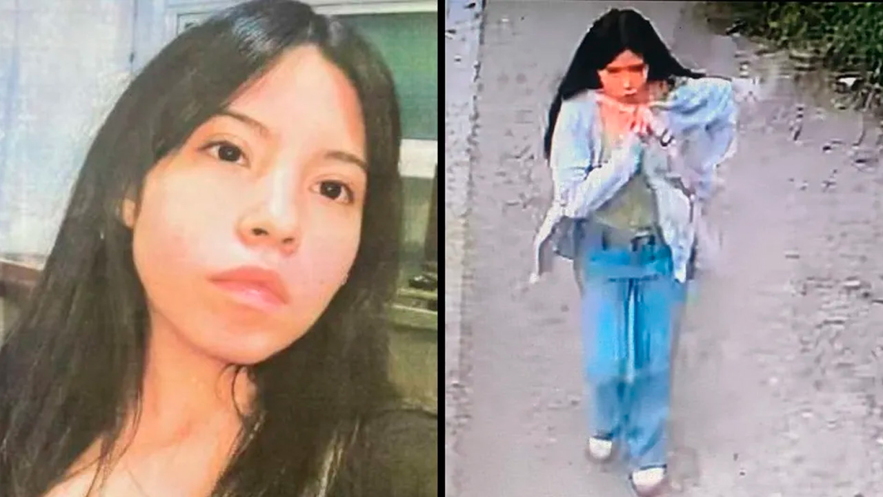Familiares de Kimberly Hilary Moya González, estudiante del CCH Naucalpan desaparecida el 2 de octubre, siguen su rastro.