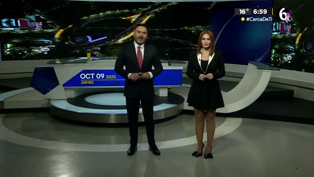 Telediario nocturno CdMx, jueves 09 de octubre de 2025.