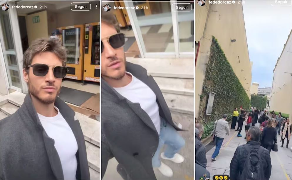 Esta fue la última aparición de Fede Dorcaz en redes sociales. | Foto: Captura de Instagram.