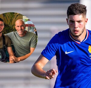 Elyaz Zidane actualmente disputa el Mundial Sub-20 en Chile y es hijo de la leyenda Zinedine Zidane.