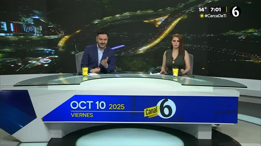 Telediario nocturno CdMx, viernes 10 de octubre de 2025.
