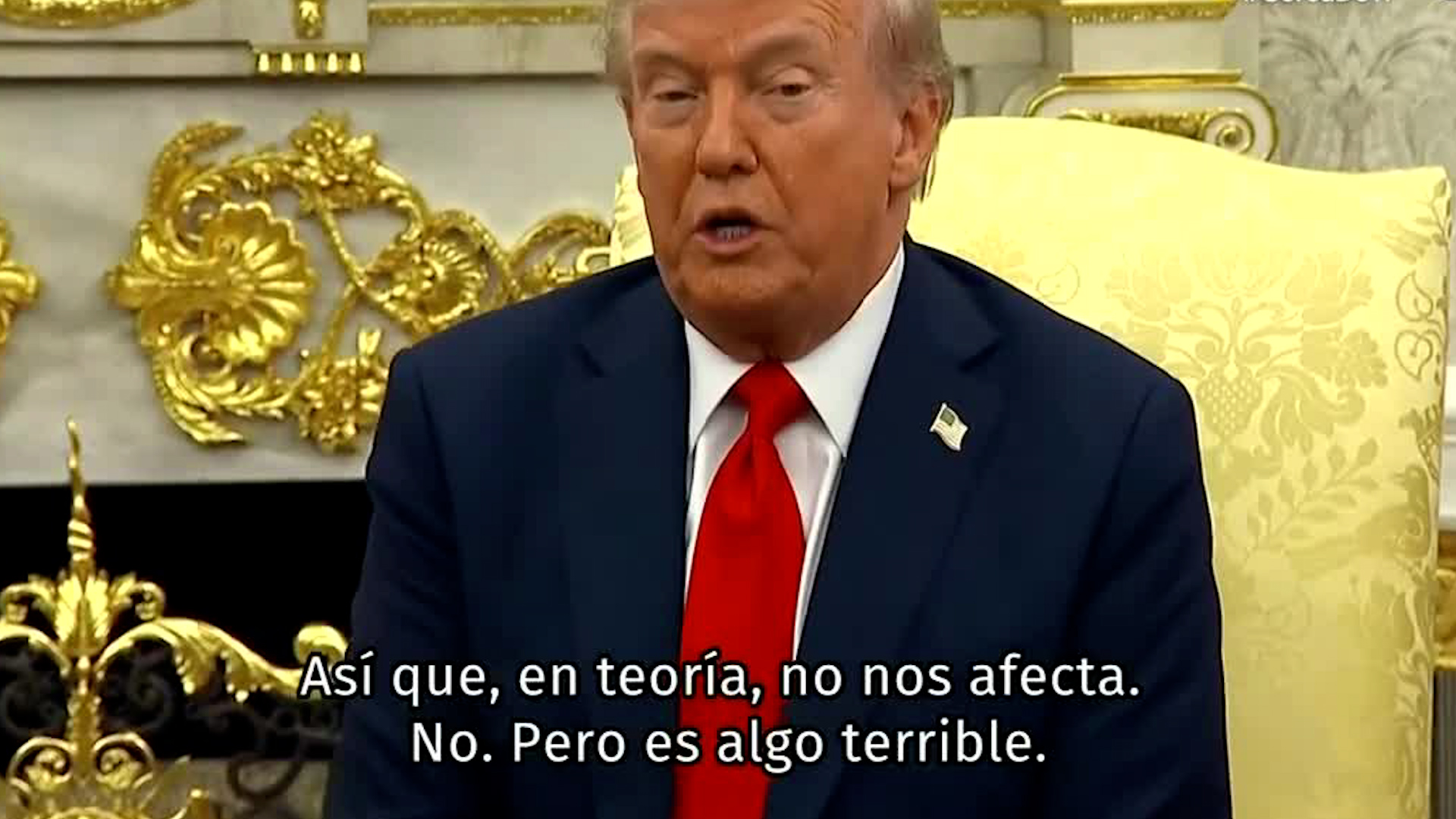 El mandatario declaró que ha resuelto ocho guerras en un periodo de nueve meses.