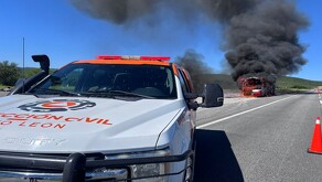 La posible causa del siniestro fue una falla mecánica