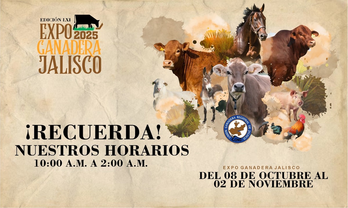 Expo ganadera de Guadalajara 2025