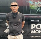 El hombe fue encontrado con un arma de fego y droga