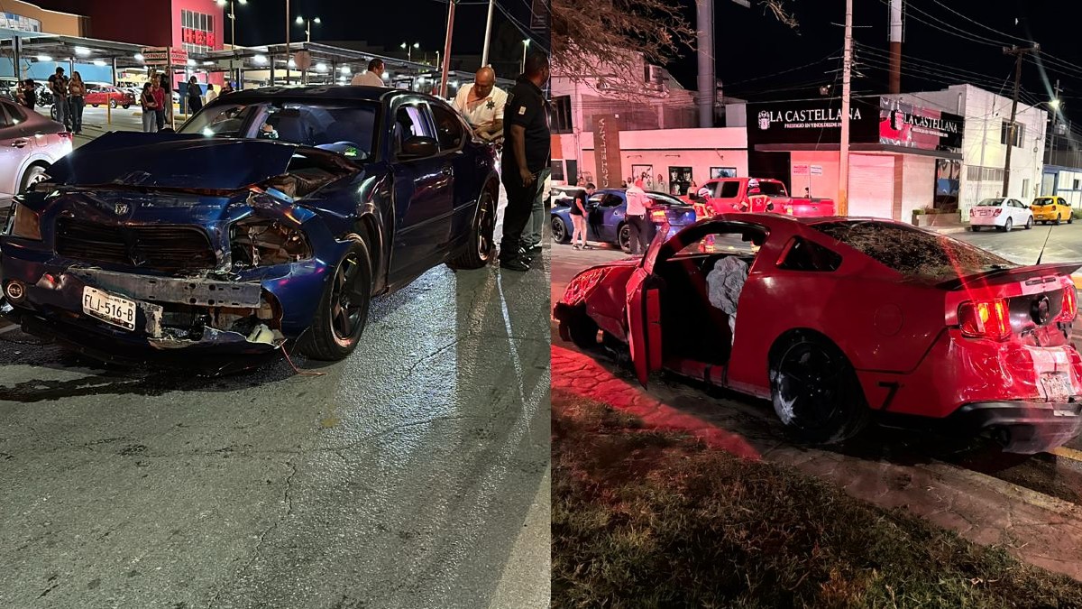 Hombre jugaba Carreras en su Auto y Provocó Choque Carambola