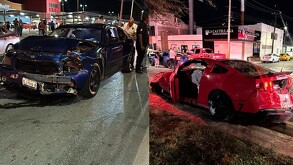 Hombre jugaba Carreras en su Auto y Provocó Choque Carambola