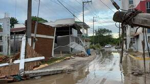 inundacion en poza rica veracruz