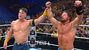 John Cena y AJ Styles protagonizaron uno de los combates más espectaculares y emotivos en la historia de la WWE y la lucha libre en general.