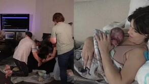 La mujer se volvió viral en redes sociales tras decidir emitir en vivo el nacimiento de su hija.