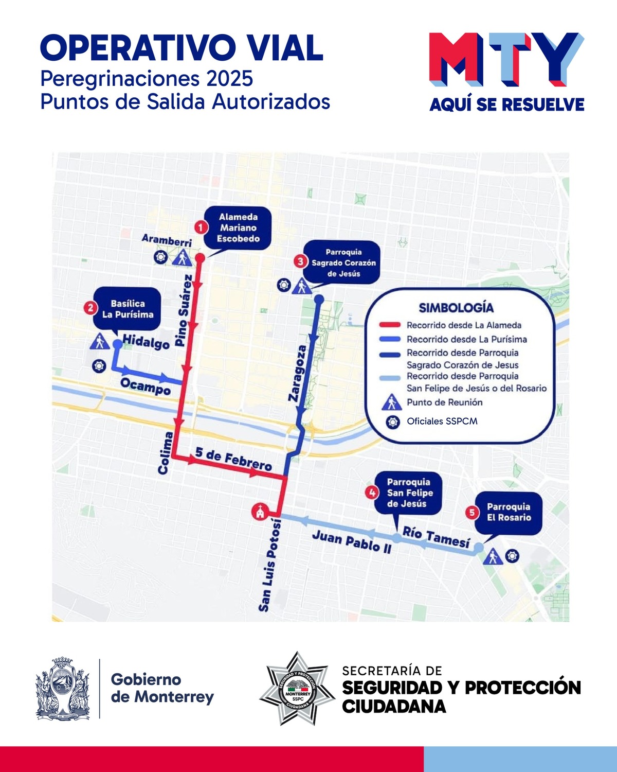 Las peregrinaciones hacia la Basílica de Guadalupe de Monterrey iniciarán el domingo 12 de octubre, con un registro previo de los contingentes.