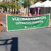 Vialidad cerrada por operativo de la Romería