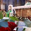 El Arzobispo de Puebla Víctor Sánchez Espinosa elevó oraciones por las víctimas mortales de las inundaciones en la Sierra de Norte.
