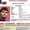 Jaime Gabriel Arcos Alvarado, joven desaparecido en Monterrey