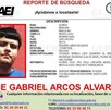 Jaime Gabriel Arcos Alvarado, joven desaparecido en Monterrey