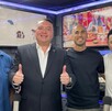 RG La Deportiva tuvo la visita de Guido Pizarro a la cabina en el programa de 'La hora de Willie González'