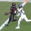 A lo largo de los años en la NFL, se han dado muchos casos en los que los jugadores festejan antes de tiempo y sueltan el ovoide sin anotar. A lo largo de los años en la NFL, se han dado muchos casos en los que los jugadores festejan antes de tiempo y sueltan el ovoide sin anotar.