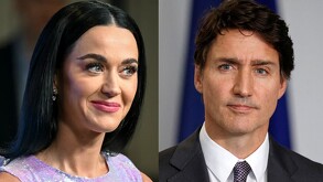 Katy Perry y Justin Trudeau fueron captados compartiendo besos y gestos de cariño en un yate frente a las costas de California