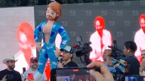 Monterrey recibió a Aldo de Nigris con mucho entusiasmo y música