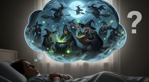 interpretación psicológica o analítica del sueño con brujas
