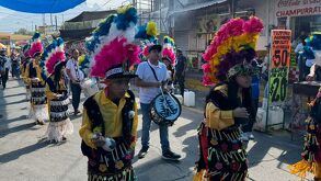 Entre peregrinación, comida muchas personas se dieron cita desde la mañana en la Basílica de Guadalupe
