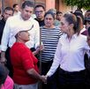 La Presidenta Claudia Sheinbaum recorrió el municipio de Huauchinango, en la Sierra Norte de Puebla, para supervisar la ayuda a damnificados por las lluvias.
