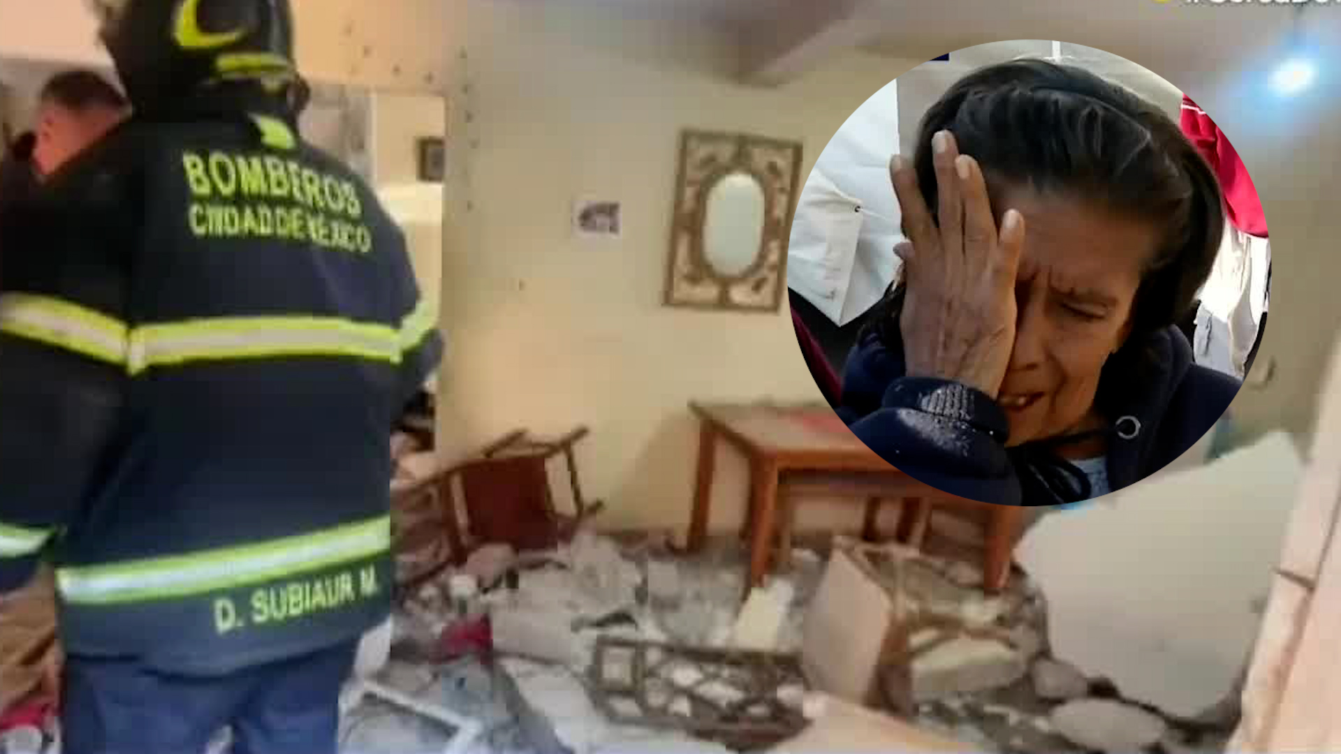 En la colonia Santo Domingo, la explosión por acumulación de gas dejó 5 heridos, uno de ellos con quemaduras en el 80% de su cuerpo.