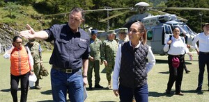 La presidenta de México, Claudia Sheinbaum Pardo, visitó este lunes Pinal de Amoles, Querétaro como parte de su recorrido por zonas afectadas por lluvias. La presidenta de México, Claudia Sheinbaum Pardo, visitó este lunes Pinal de Amoles, Querétaro como parte de su recorrido por zonas afectadas por lluvias.