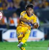Diego 'Chicha' Sánchez marcando su primer y único gol en Tigres al momento. Diego 'Chicha' Sánchez marcando su primer y único gol en Tigres al momento.