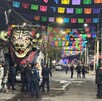 Los hechos ocurrieron sobre la calle Miguel Hidalgo, donde algunos asistentes de la fiesta patronal comenzaron a pelear.