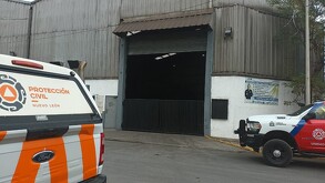 Protección Civil de Monterrey acudió a la zona del accidente para auxiliar al hombre lesionado