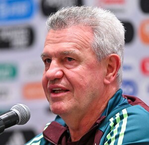 Javier Aguirre, director técnico de la selección nacional de México, en conferencia de prensa previa al partido de preparación frente a la selección de Ecuador.
