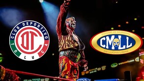Mephisto, luchador del CMLL, arriba de un cuadrilátero y ya convertido en leyenda de la lucha libre.