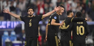 Raúl Jiménez festejando su gol con la Selección Mexicana que anotó ante Panamá en la Final de la Nations League 2025. Raúl Jiménez festejando su gol con la Selección Mexicana que anotó ante Panamá en la Final de la Nations League 2025.
