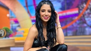 Ferka en el set de Venga la Alegría.