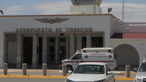 Fachada del Aeropuerto Internacional de la ciudad de Torreón