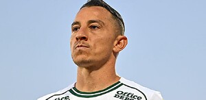 Andrés Guardado en un partido con el León Andrés Guardado en un partido con el León