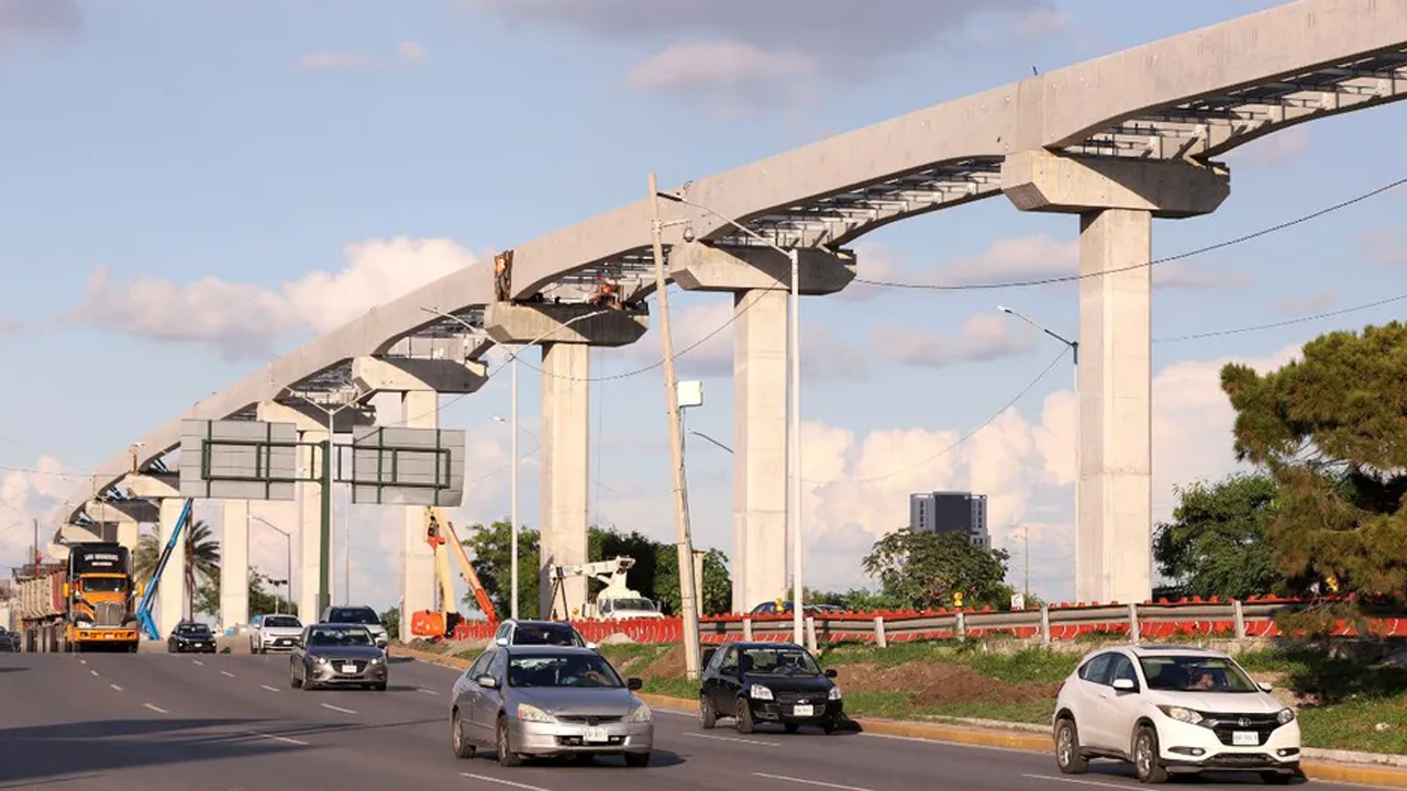 Las Líneas 4 y 6 del Metro de Monterrey registran avances de 57 y 61%, mientras que la ampliación hacia el Aeropuerto apenas llega al 20%.