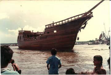 Galeón Marigalante de Puerto Vallarta en construcción
