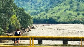 El río San Marcos arrastró a algunas personas que fueron c
