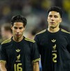 Diego Laínez, Jorge Sánchez y el 'Chino' Huerta con cara triste tras la goleada ante Colombia en el partido amistoso de Fecha FIFA. Diego Laínez, Jorge Sánchez y el 'Chino' Huerta con cara triste tras la goleada ante Colombia en el partido amistoso de Fecha FIFA.