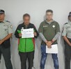 Hombre desaparecido aparece con elementos de la Guardia Nacional y la COBUPEJ
