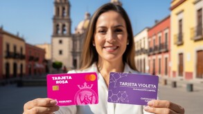 El apoyo de la Tarjeta Rosa y Violeta son provenientes de diferentes dependencias, sin embargo, persiste la duda de si se pueden recibir al mismo tiempo.
