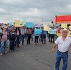 Agricultores en manifestación por precio del maíz. Se organizan para cerrar carretera en Jalisco. Agricultores en manifestación por precio del maíz. Se organizan para cerrar carretera en Jalisco.