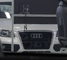 Ensamblado de un auto Audi en la planta armadora de San José Chiapa, en Puebla.