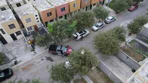 Movilización policiaca por hallazgo de camioneta con droga en García