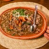 Imagen ilustrativa de un platillo típico de carne en su juego en el restaurante Kamilos 333 en Guadalajara Imagen ilustrativa de un platillo típico de carne en su juego en el restaurante Kamilos 333 en Guadalajara